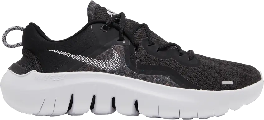  Nike Wmns Flex Run 2021 &#039;Black Dark Smoke Grey&#039;
