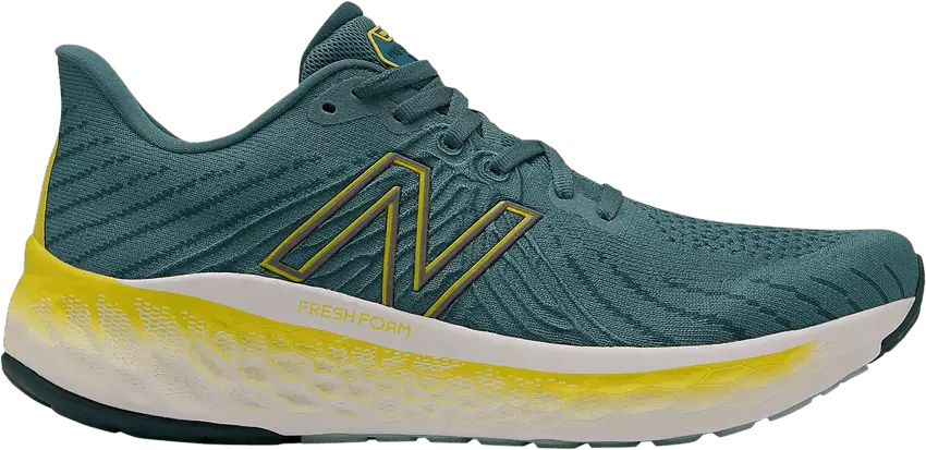  New Balance Fresh Foam X Vongo v5 4E Wide &#039;Deep Sea Sulphur Yellow&#039;