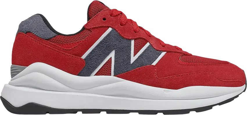  New Balance 57/40 2E Wide &#039;Team Red&#039;