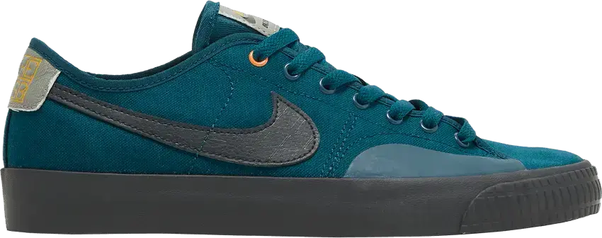  Nike Daan Van Der Linden x Blazer Court SB &#039;Midnight Turquoise&#039;