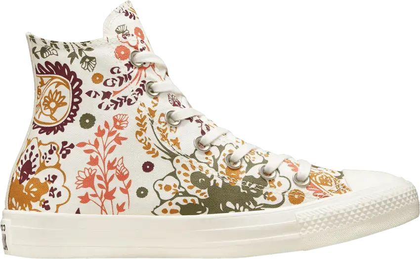  Converse Wmns Chuck Taylor All Star High &#039;Fall Florals&#039;