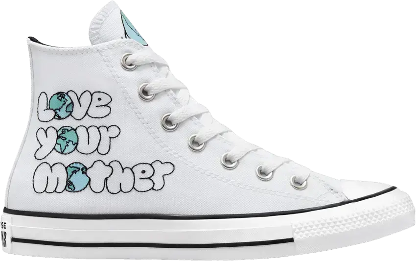  Converse Wmns Chuck Taylor All Star High &#039;Love Your Mother&#039;