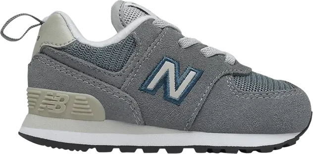  New Balance 574 Toddler Wide &#039;Grey Sky Blue&#039;