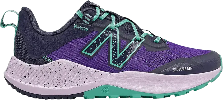  New Balance Nitrel v4 Big Kid Wide &#039;Deep Violet Summer Jade&#039;