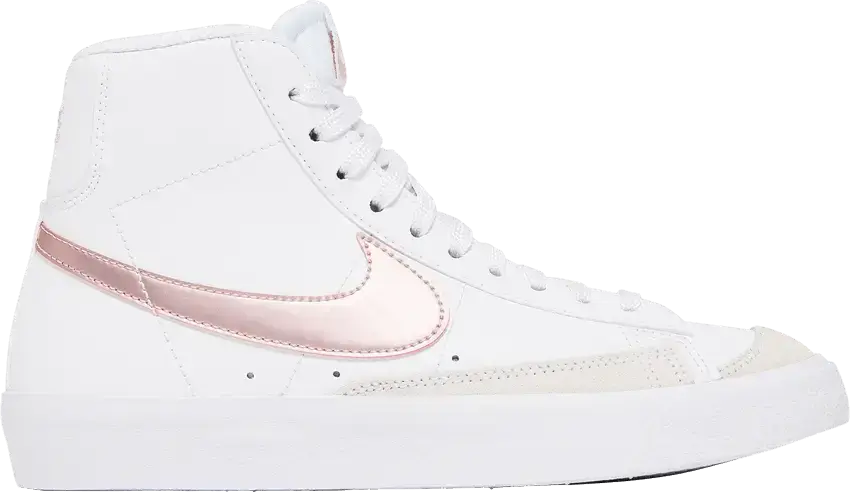  Nike Blazer Mid 77 White Pink Glaze (GS)