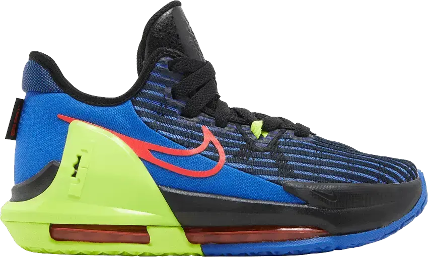  Nike LeBron Witness 6 GS &#039;Hyper Royal Bright Crimson&#039;