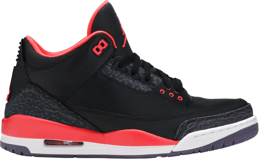  Jordan 3 Retro Crimson