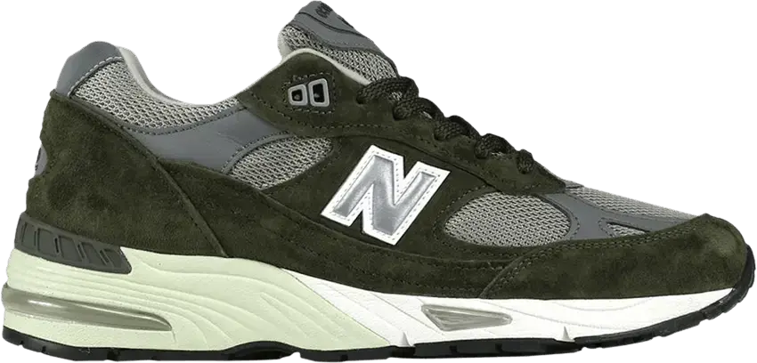  New Balance 991 Olive Green