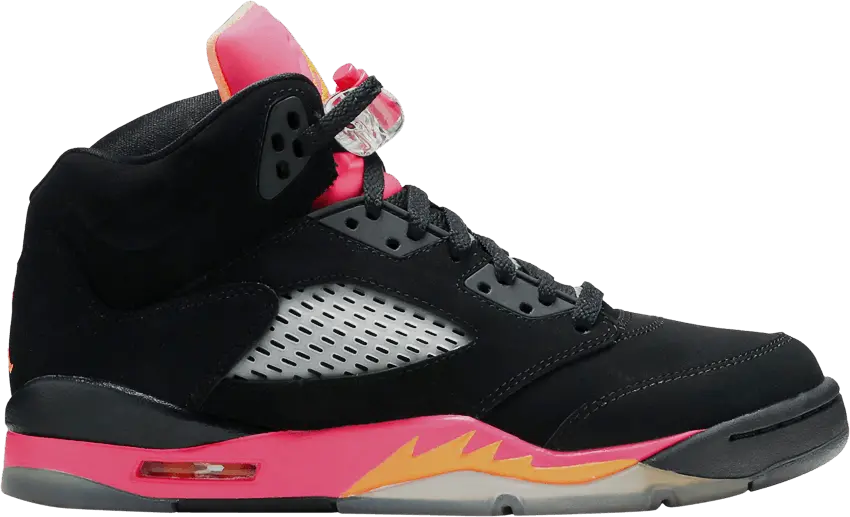  Jordan 5 Retro Black Pink (GS)