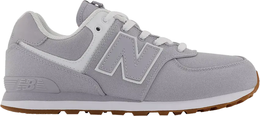  New Balance 574 Big Kid &#039;Whisper Grey&#039;