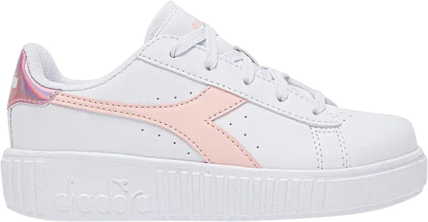  Diadora Game Step Little Kid &#039;White Veiled Rose&#039;