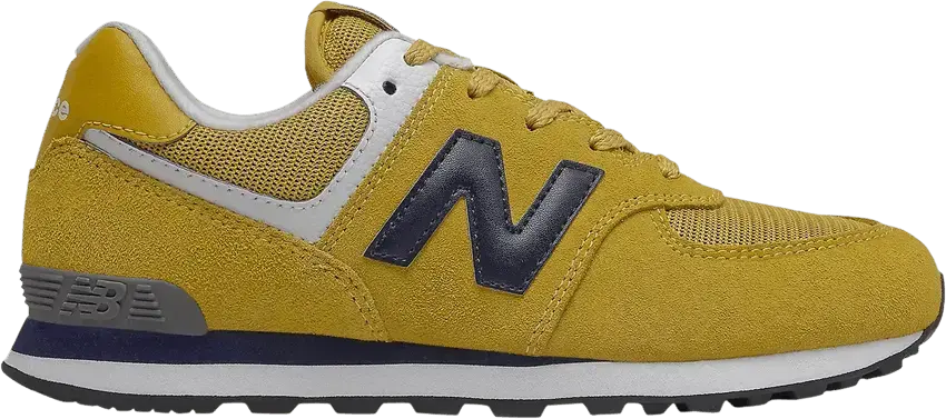  New Balance 574 Big Kid &#039;Varsity Gold&#039;