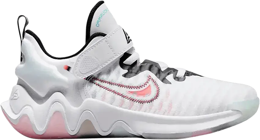  Nike Giannis Immortality Force Field White Multicolor (PS)