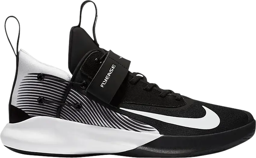  Nike Precision 4 Flyease Black White
