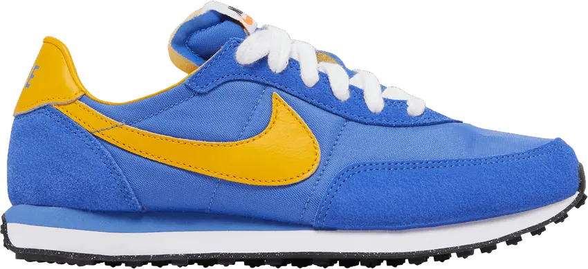  Nike Waffle Trainer 2 Medium Blue University Gold (GS)