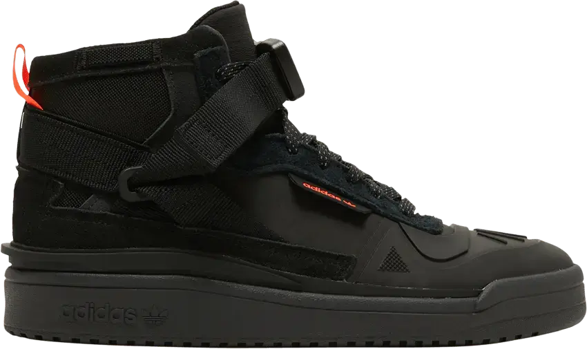  Adidas adidas Forum Hi GTX Core Black Solar Red