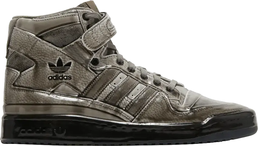 Adidas adidas Forum Hi Jeremy Scott Dipped Black