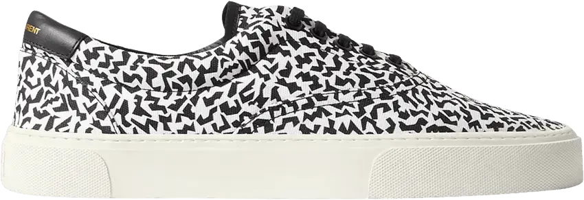 Saint Laurent Venice Low &#039;Black White Print&#039;