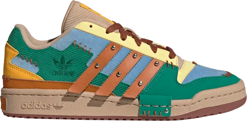  Adidas adidas Forum Low Melting Sadness Patchwork Beige