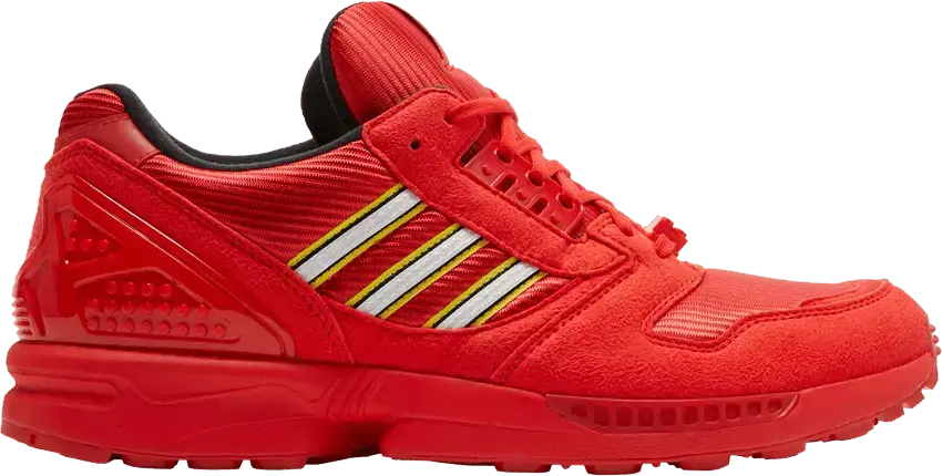  Adidas adidas ZX 8000 LEGO Color Pack Red