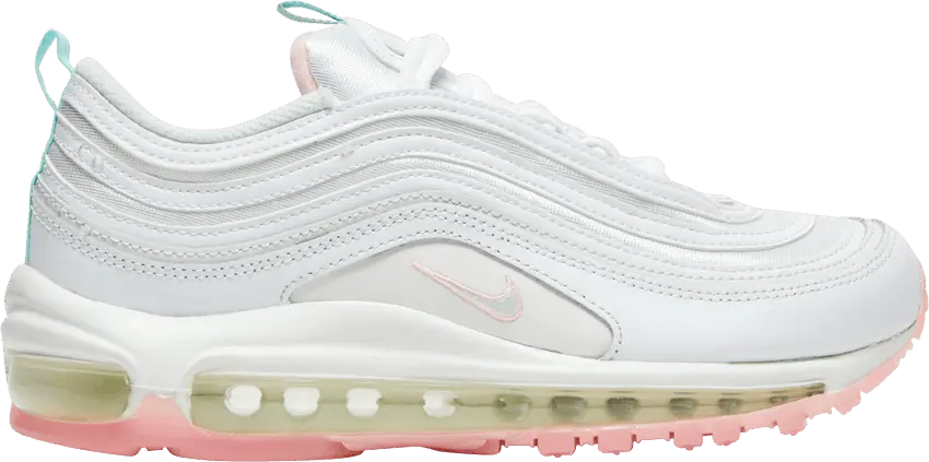  Nike Air Max 97 White Barely Green (Women&#039;s)