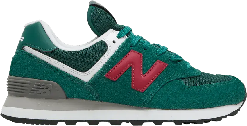  New Balance 574 Green Garnet (Women&#039;s)