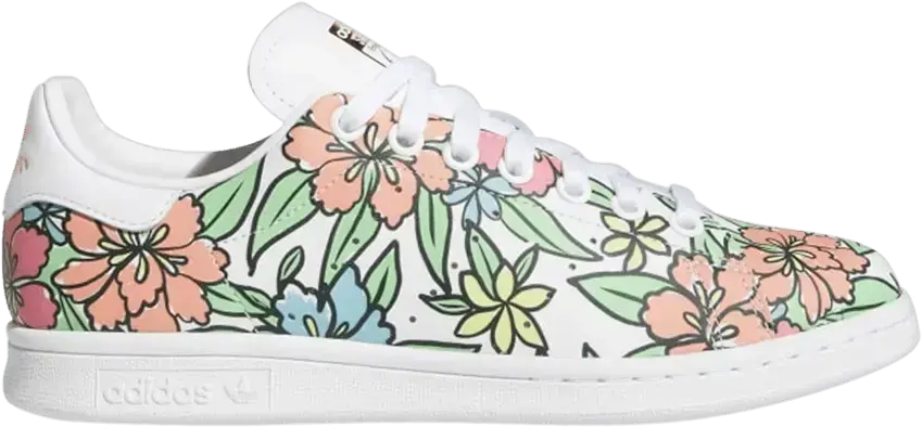  Adidas adidas Stan Smith All-Over Floral Print (Women&#039;s)