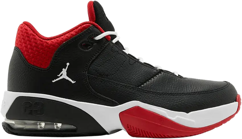  Jordan Max Aura 3 Black Red (GS)