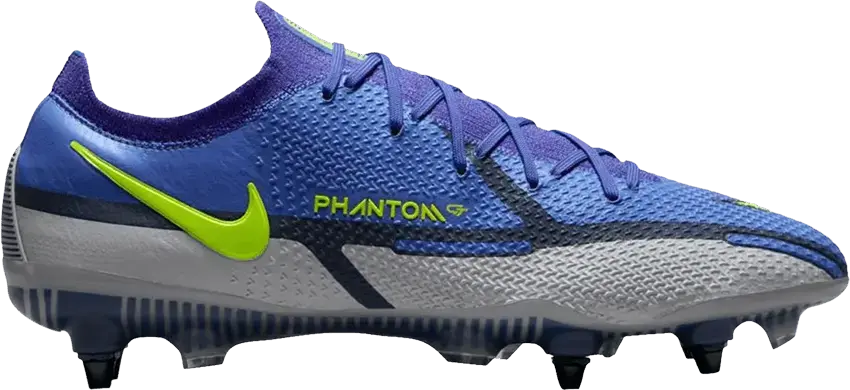  Nike Phantom GT 2 Elite SG-Pro AC Sapphire Grey Fog Blue Void Volt