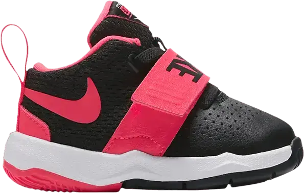  Nike Team Hustle D8 TD &#039;Black Racer Pink&#039;