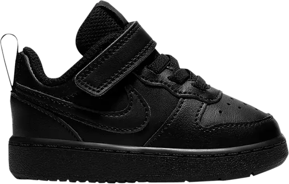  Nike Court Borough Low 2 TD &#039;Triple Black&#039;