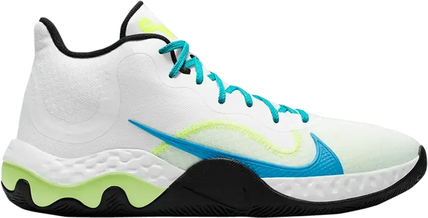  Nike Renew Elevate White Volt Light Blue Fury