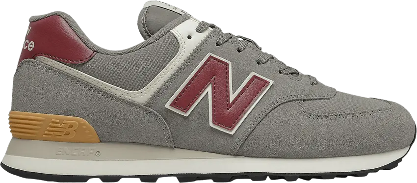  New Balance 574 4E Wide &#039;Marblehead Light Burgundy&#039;