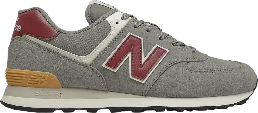  New Balance 574 2E Wide &#039;Marblehead Light Burgundy&#039;