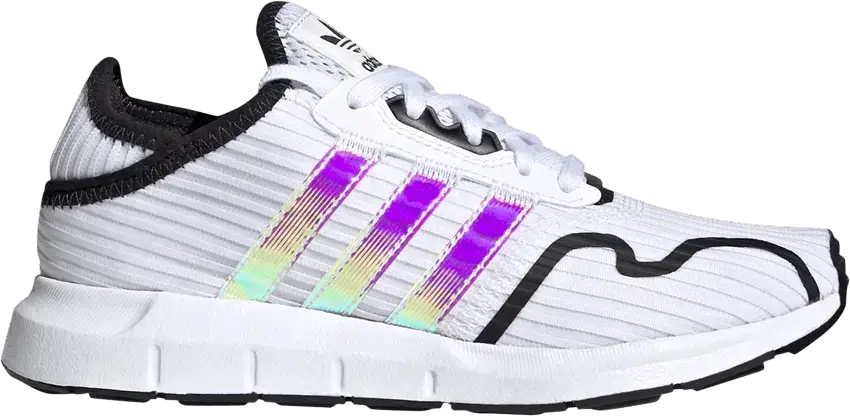  Adidas Swift Run X J &#039;White Iridescent&#039;