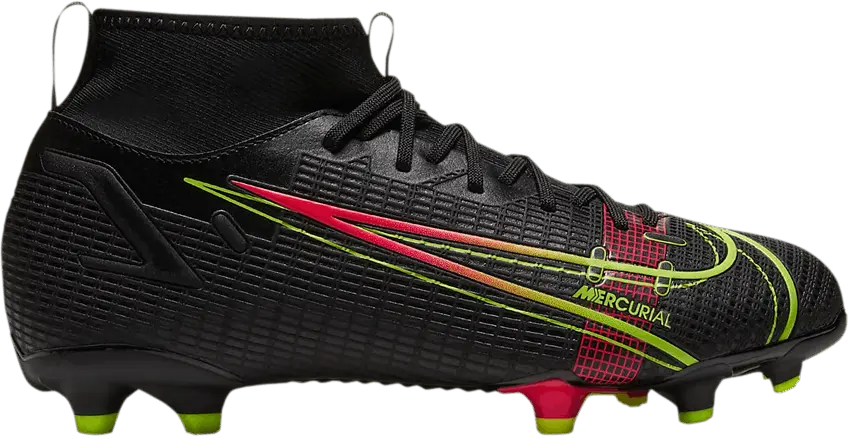  Nike Mercurial Superfly 8 Academy MG GS &#039;Black Cyber&#039;