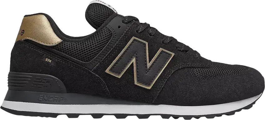  New Balance 574 2E Wide &#039;Black Gold&#039;