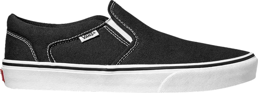  Vans Asher &#039;Black White&#039;