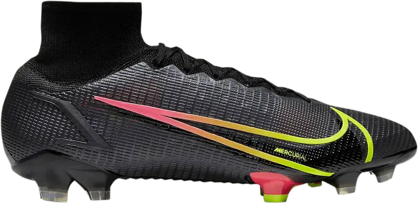  Nike Mercurial Superfly 8 Elite FG Black Cyber