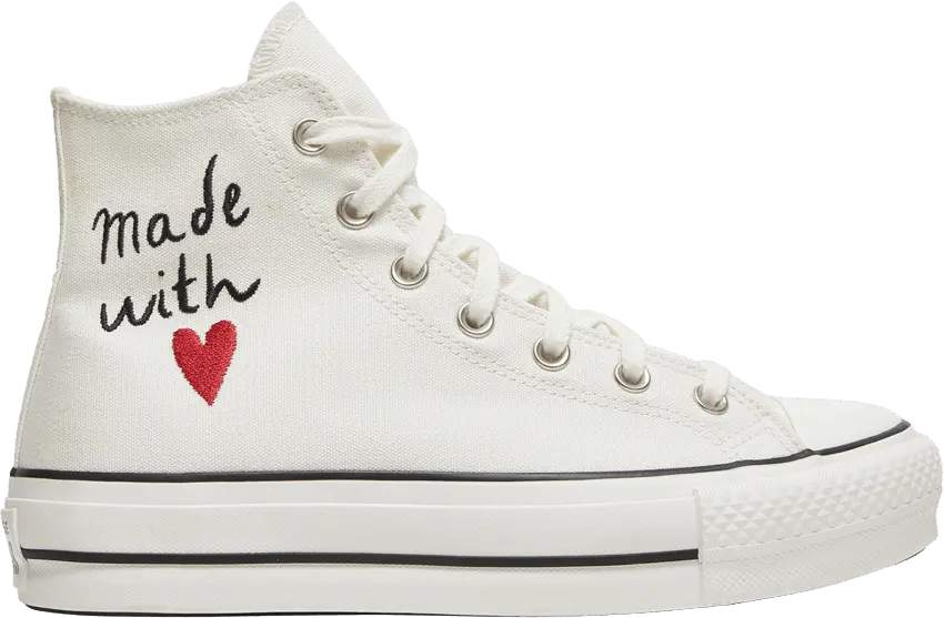  Converse Chuck Taylor All-Star Lift Hi Made With Love (Women&#039;s)