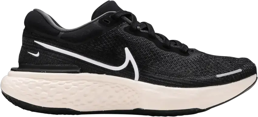  Nike Wmns ZoomX Invincible Run Flyknit &#039;Black White&#039;