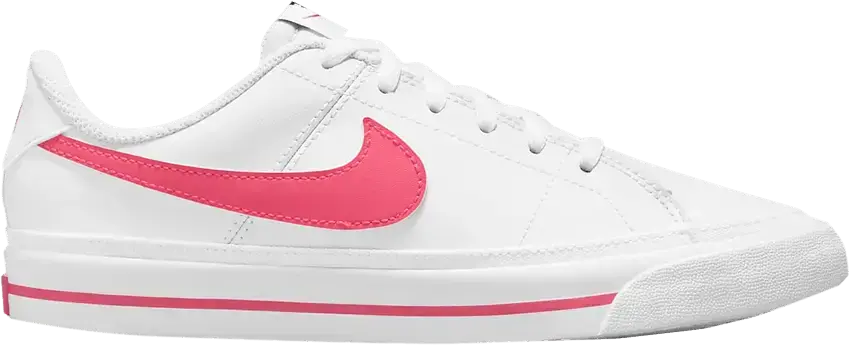  Nike Court Legacy White Hyper Pink (GS)