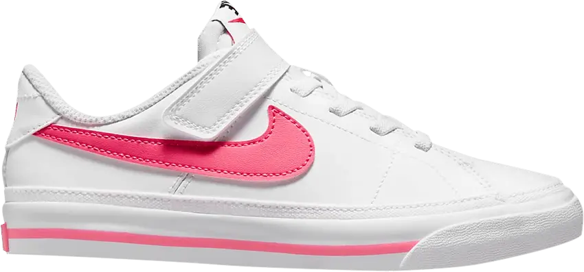  Nike Court Legacy White Hyper Pink (PS)