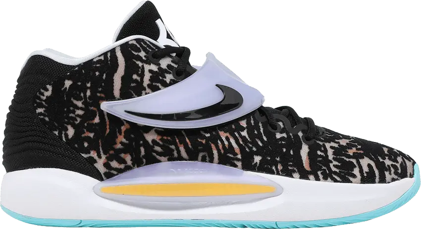  Nike KD 14 &#039;Black White&#039;