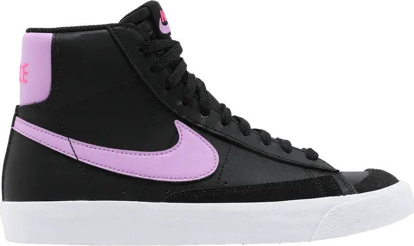  Nike Blazer Mid 77 Black Fuchsia Glow (GS)