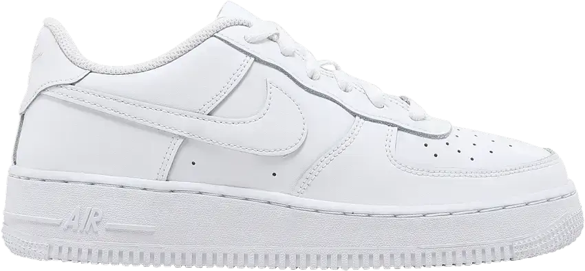  Nike Air Force 1 Low LE Triple White (GS)