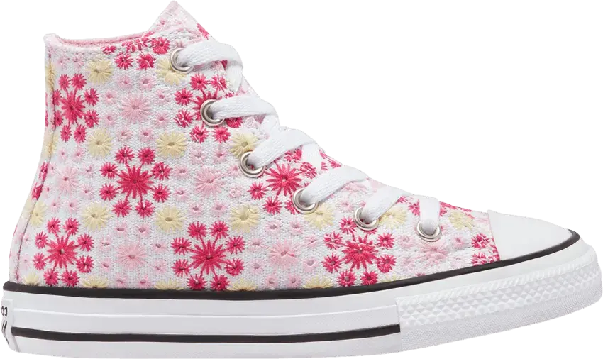  Converse Chuck Taylor All Star High GS &#039;Broderie&#039;