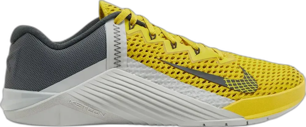 Nike Metcon 6 Yellow Grey