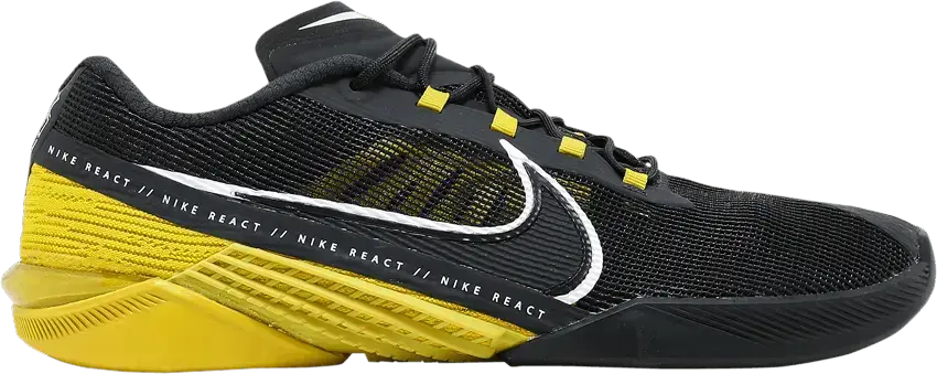  Nike React Metcon Turbo Dark Smoke Grey Bright Citron