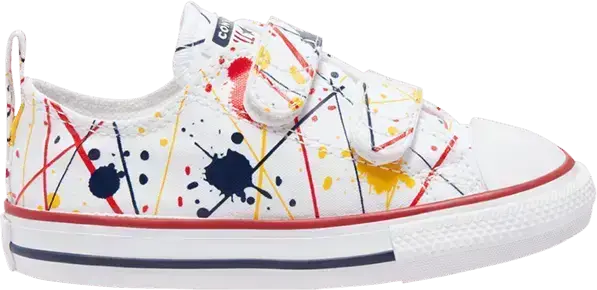  Converse Chuck Taylor All Star Low TD &#039;Paint Splatter - White&#039;